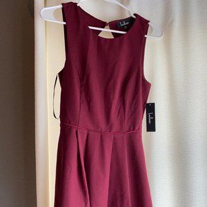 Lulu Burgundy Dress